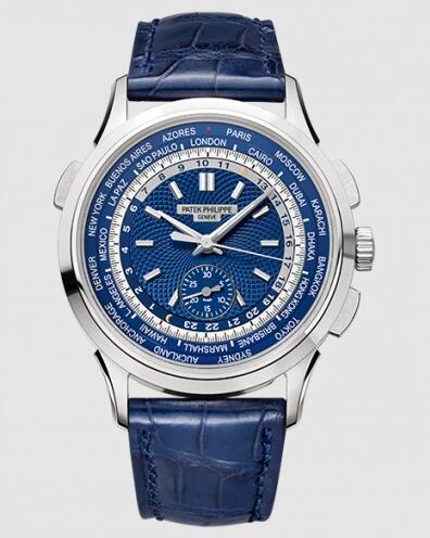 Cheapest Patek Philippe Complications World Time Chronograph 5930 Watches Prices Replica 5930G-001